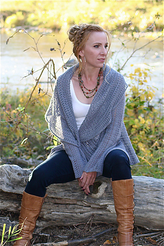 Lace Infinity Cardigan