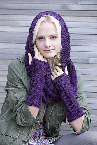 Infinity Trinity Cowl & Wristers