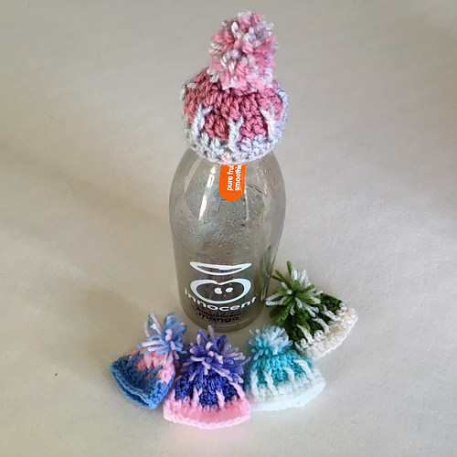 Big Knit Crochet Crown Beanie