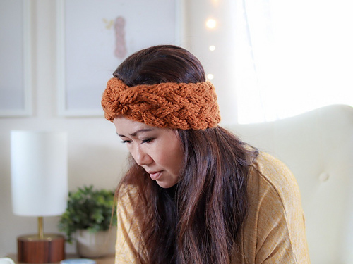 Sweet Braided Ear Warmer