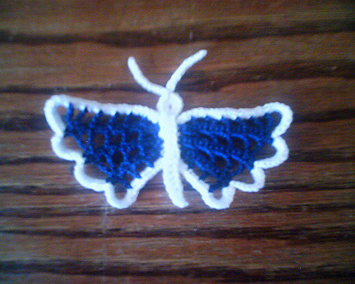 Butterfly Blouse Applique #S-34
