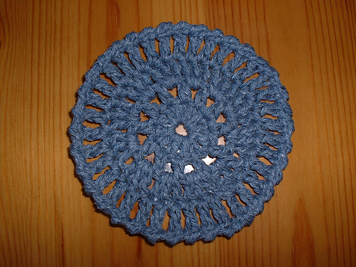 Spokes Coaster and Doily