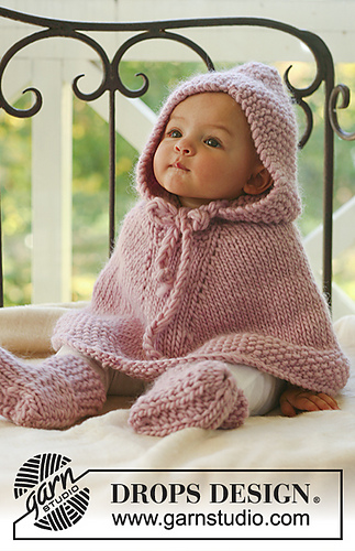 b16-1 Little Peach Poncho