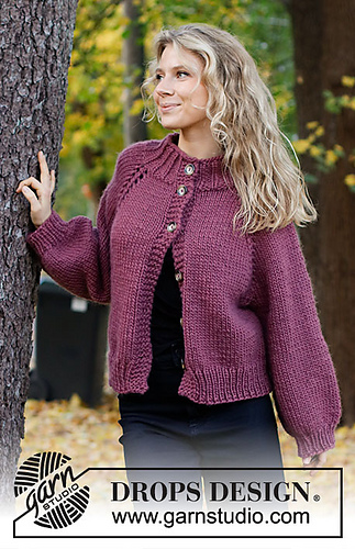 226-38 Crisp Cranberries Cardigan