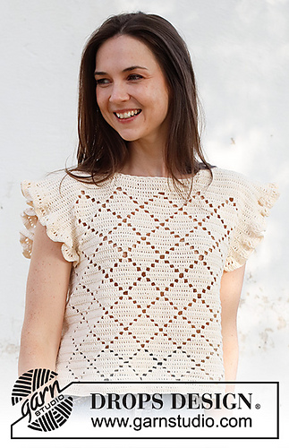 231-46 Harlequin Ruffles Top