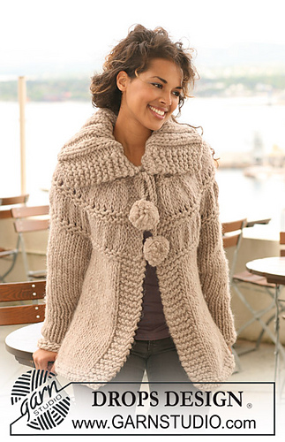 123-37 Jacket with shirred pattern