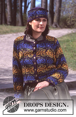 63-8 a Brocade cardigan