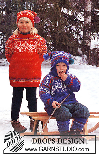 47-2 Norwegian jumper, hat and socks