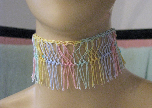 Pastel Bouquet Necklace