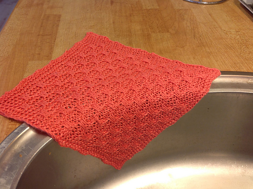 Slip Stitch Dishcloth