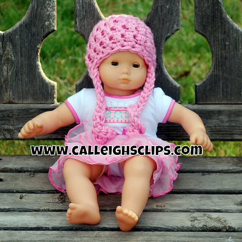Bitty Baby or 4-5lb Preemie Hat