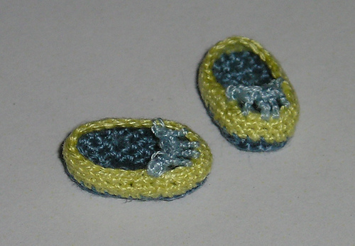 Crochet Slippers for Sylvanian Family Baby