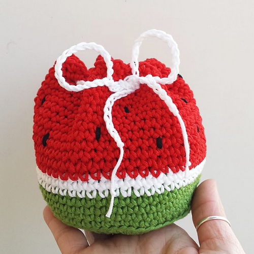 Watermelon coin purse