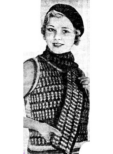 A Crochet Jumper and Scarf