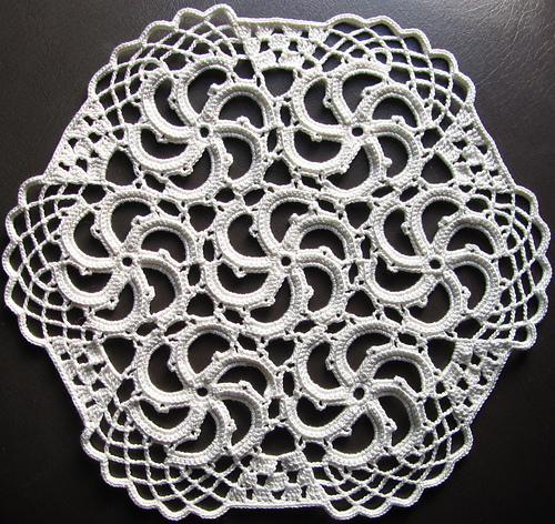 Seven Spiral Doily