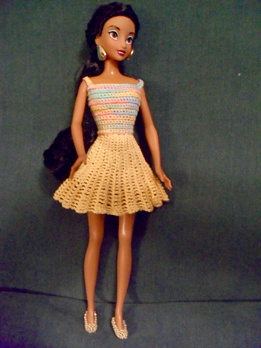 Fashion Doll Fitted Tank Top