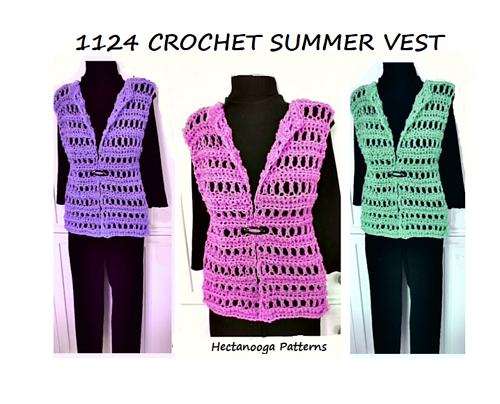 1124yt- Women's summer vest