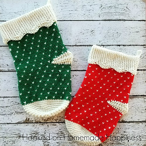 Fair Isle Oversized Stockings