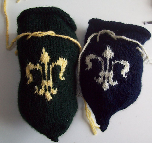 Fleur de Lis Pouch