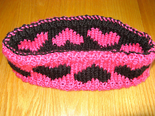 Reversible Hearts Headband