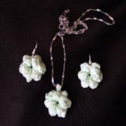 Earrings and Pendant Set