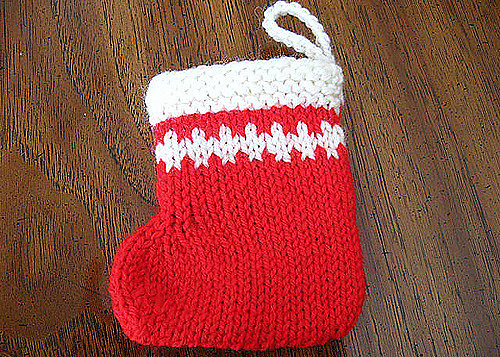 Seamless Mini Christmas Stocking v. 2