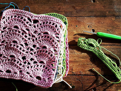 Fan Dishcloth