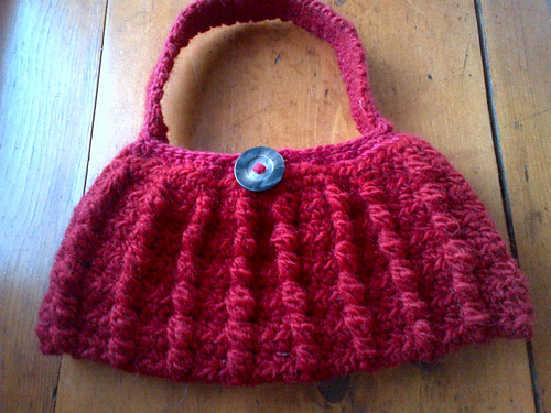 Candy Apple Fall Cabled Baguette