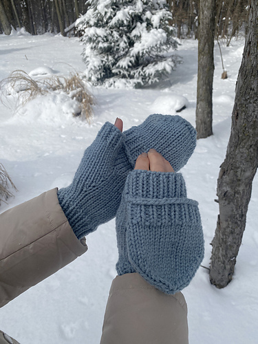 Flip Top Mittens