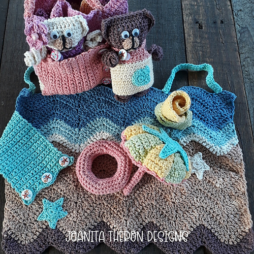 Fold Up Teddy Play Sets