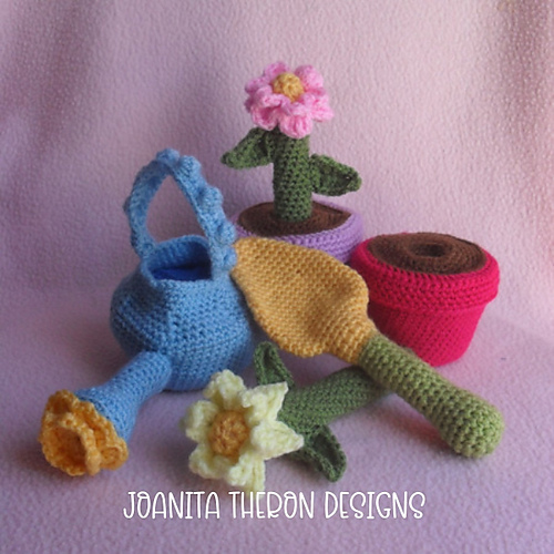 Garden Flower Pot Play Set