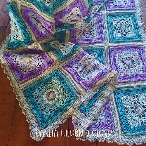 2025 Crochet A Block Throw
