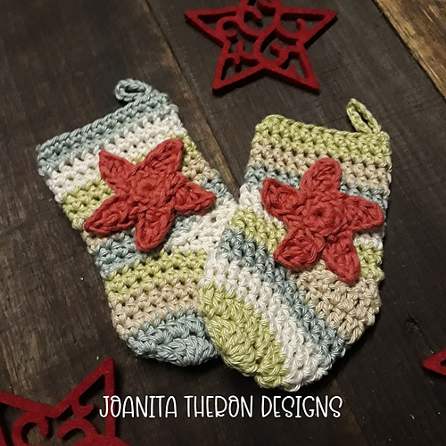Christmas Mini Tree Stocking