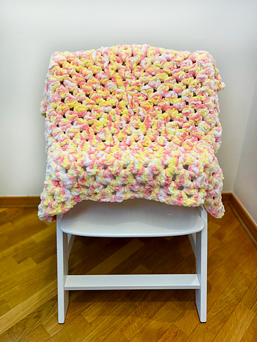 Simplest Chunky Baby Blanket