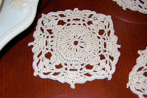 The Lady Kathryn - Small Doily / Coaster