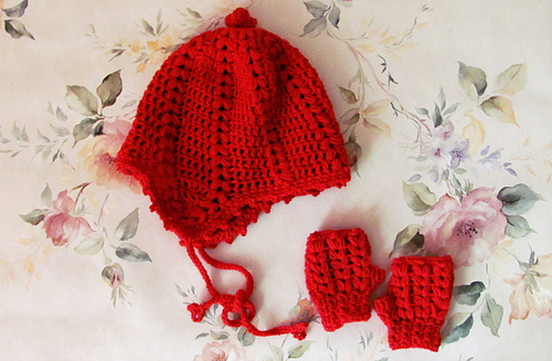 Wildberry hat & mitts