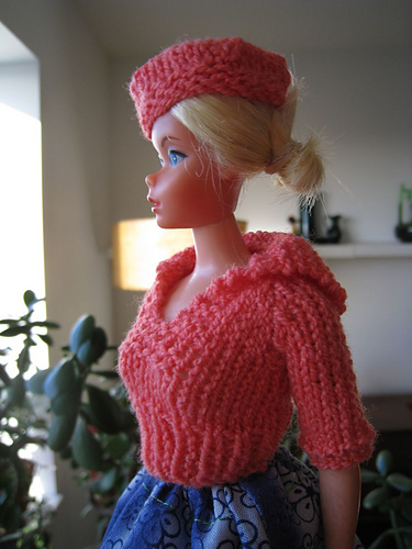 Barbie Pullover with Sailor Collar