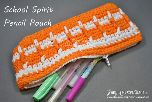 School Spirit Pencil Pouch