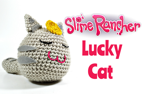 Slime Rancher Amigurumi Lucky Cat Slime