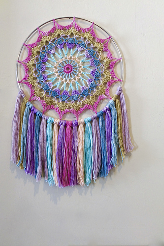 Serenity Mandala Wall Hanging