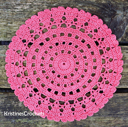 Hearts Doily