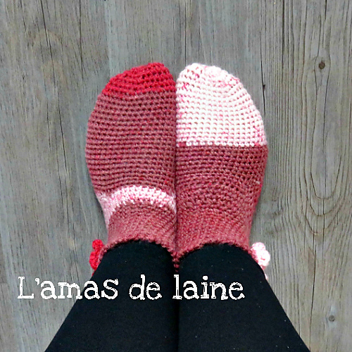 Cherry Blossom Slipper-Socks