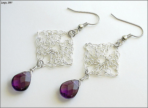 Granny Square Earrings