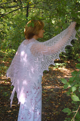 Firebird Shawl (Шаль "Жар-птица")