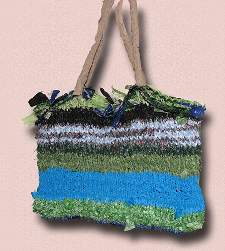 Ella's Fabric Knit Bag