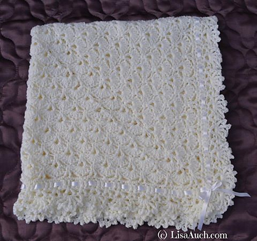 FanTail Baby Blanket/Shawl