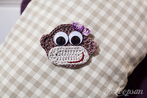 Cheeky Monkey Badge