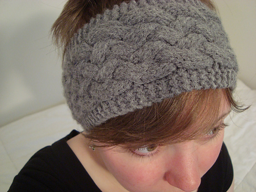 Knotwork Cabled Headband