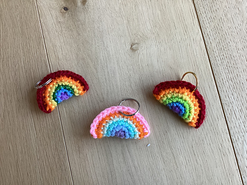 Rainbow Keychain