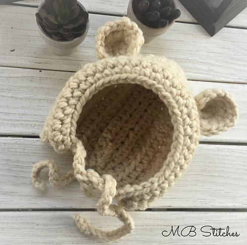 Baby Bear Bonnet